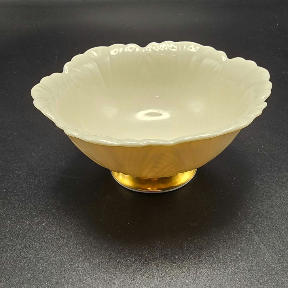 Vintage Lenox Dorian Ivory Porcelain Nutbowl